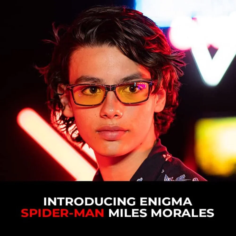 Spider-Man: Miles Morales Edition Premium Gaming and Computer Glasses for Kids